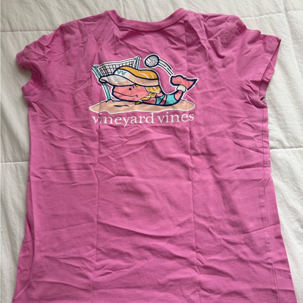Vineyard Vines Girls Beach Volleyball T shirt - Picture 4 of 5